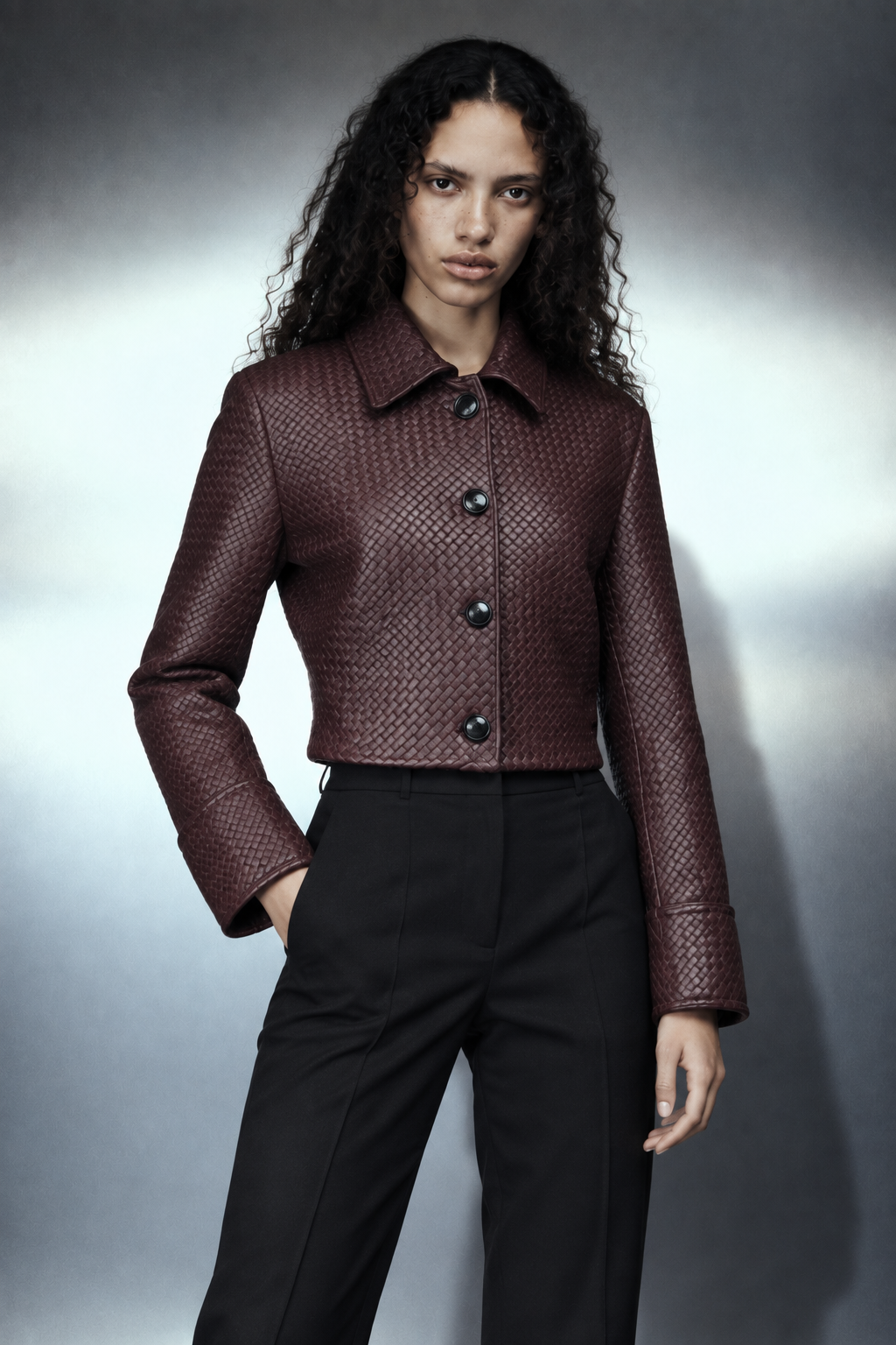 The Tressia Jacket, détail buste
